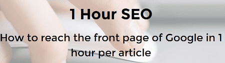 1 Hour SEO Become a Technical Marketer