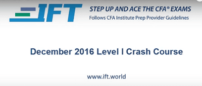 IfraNullah - 2016 Level I Crash Course 