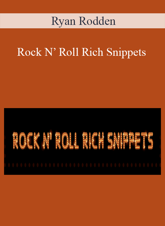 Ryan Rodden - Rock N’ Roll Rich Snippets