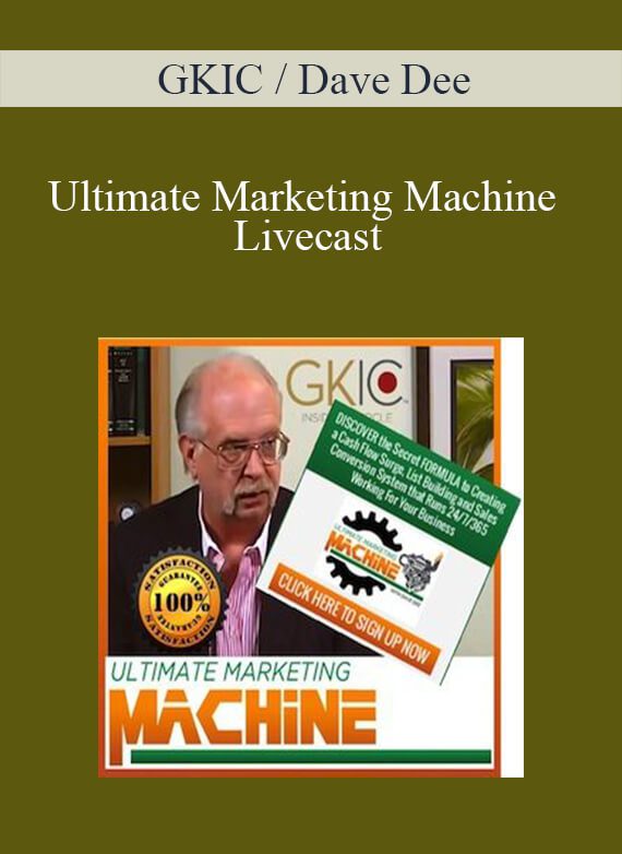 GKIC Dave Dee - Ultimate Marketing Machine - Livecast