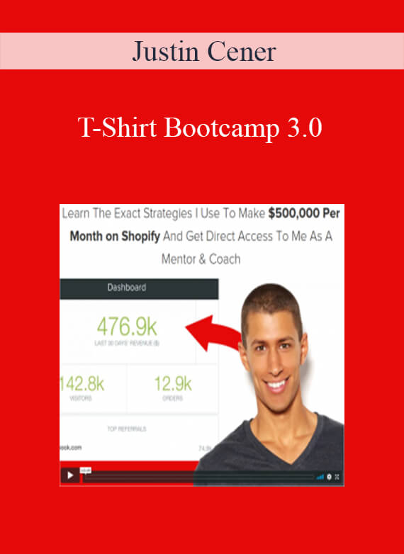 Justin Cener – T-Shirt Bootcamp 3.0