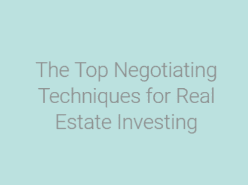 The Wolff Couple - The Top Negotiating Techniques for Real Estate Investing