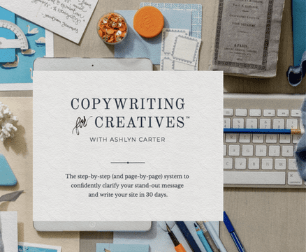 Ashlyn Carter - Copywriting For Creatives