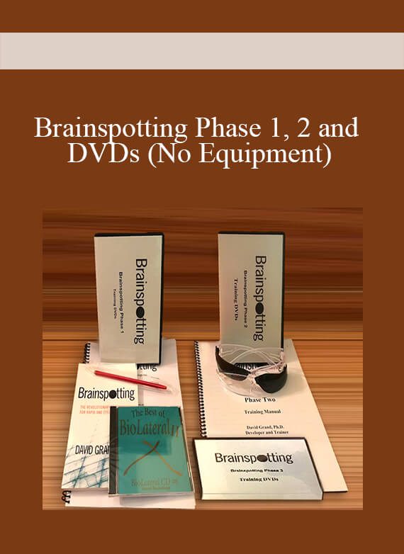 Brainspotting Phase 1, 2 and 3 DVDs (No Equipment)