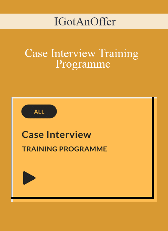 IGotAnOffer - Case Interview Training Programme