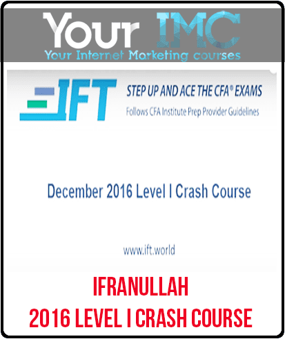 IfraNullah - 2016 Level I Crash Course