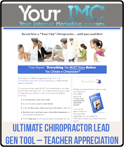 Ultimate Chiropractor Lead Gen Tool – Teacher Appreciation