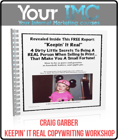 [Download Now] Craig Garber – Keepin’ It Real Copywriting Workshop