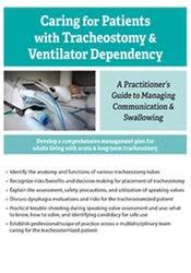 [Download Now] Caring For Patients with Tracheostomy & Ventilator Dependency: A Practitioner’s Guide to Managing Communication and Swallowing – Jerome Quellier