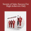 Alan Weiss - Secrets of Sales Success For High Achievers Only