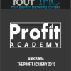 Anik Singal - The Profit Academy 2015