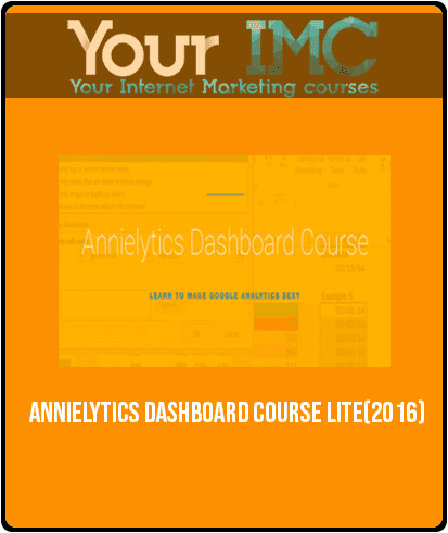 Annielytics Dashboard Course Lite(2016)