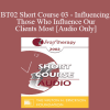 [Audio Download] BT02 Short Course 13 - Competency-Based Brief Therapy: A Model for Brief lnterventive Therapy with Lasting Solutions - Norma Barretta