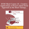 [Audio Download] BT06 Short Course 10 - Creative Applications of Rossi's Mind-Body Approach in the Brief Therapy Treatment of Narcissistic and Borderline Defenses in Couples - Bruce Gregory