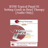 [Audio Download] BT08 Topical Panel 01 - Setting Goals in Brief Therapy - Scott Miller