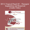 [Audio Download] BT12 Topical Panel 05 - Therapist Inspiration and Renewal - Jon Carlson