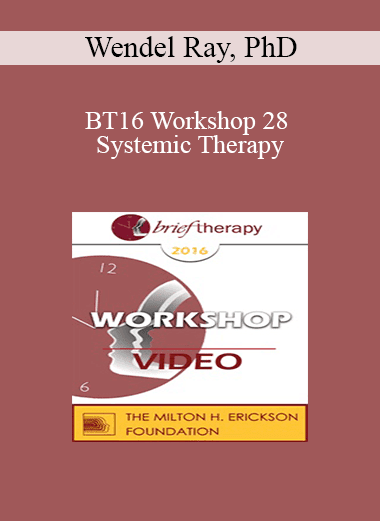 [Audio Download] BT16 Workshop 28 - Systemic Therapy: Lessons From the Palo Alto Group - Wendel Ray