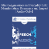 [Audio Download] EP17 Speech 04 - Microaggressions in Everyday Life: Manifestation Dynamics and Impact - Derald Wing Sue