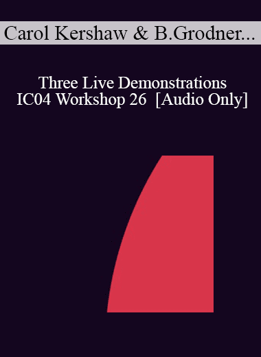 [Audio Download] IC04 Workshop 26 - Three Live Demonstrations: The Magical Mind: Using Energy HypnosisTM for Healing