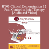 BT03 Clinical Demonstration 12 - Pain Control in Brief Therapy - Stephen Lankton