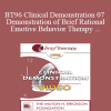 BT96 Clinical Demonstration 07 - Demonstration of Brief Rational Emotive Behavior Therapy - Albert Ellis