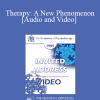 EP85 Invited Address 09a - Therapy: A New Phenomenon - Jay Haley