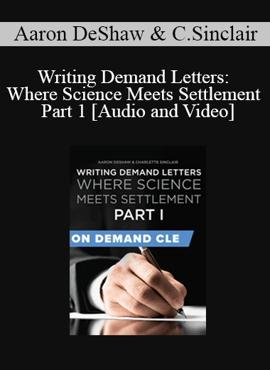 The Missouribar - Writing Demand Letters: Where Science Meets Settlement Part 1