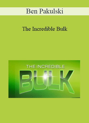 Ben Pakulski - The Incredible Bulk