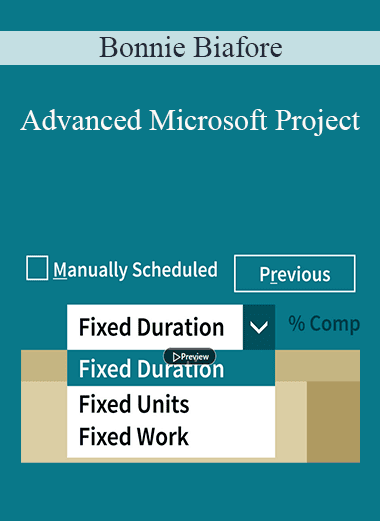 Bonnie Biafore - Advanced Microsoft Project