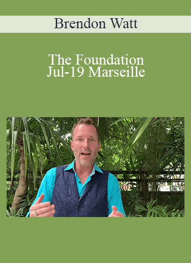 Brendon Watt - The Foundation Jul-19 Marseille