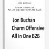 [Download Now] Charm Offensive – All In One B2B Template Pack by Jon Buchan