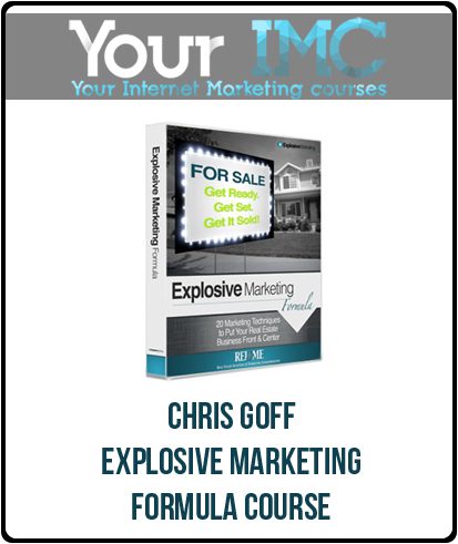 [Download Now] Chris Goff - Explosive Marketing Formula Course