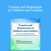 Christina Reese - Trauma and Attachment in Children and Families: Play