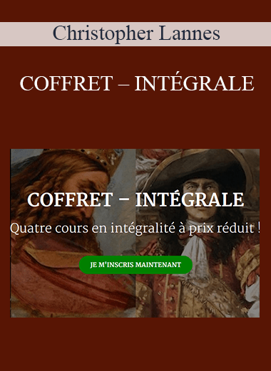 Christopher Lannes - COFFRET – INTÉGRALE