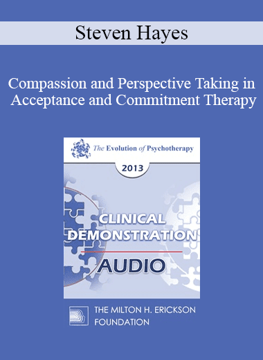 [Audio Download] EP13 Clinical Demonstration 13 - Compassion and Perspective Taking in Acceptance and Commitment Therapy (Video) - Steven Hayes