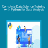 Complete Data Science Training with Python for Data Analysis