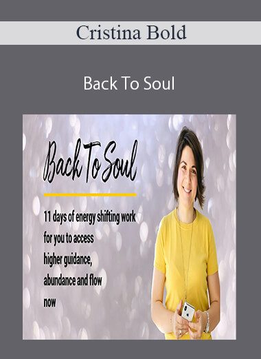 Cristina Bold - Back To Soul