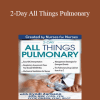 Cyndi Zarbano - 2-Day All Things Pulmonary