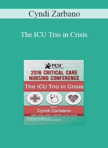 Cyndi Zarbano - The ICU Trio in Crisis