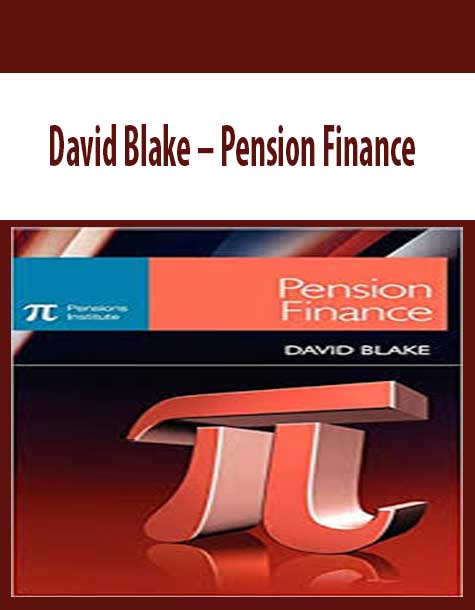 David Blake – Pension Finance