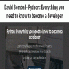 [Download Now] David Bombal - Python: Everything you need to know to become a developer