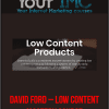 David Ford – Low Content Mastery Course