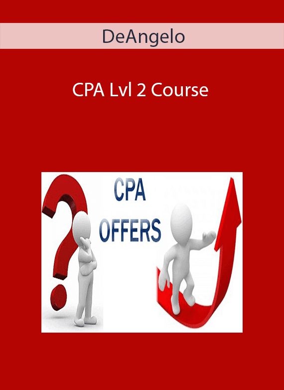 DeAngelo - CPA Lvl 2 Course