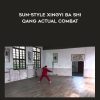 Sun-style Xingyi Ba Shi Qang Actual Combat - Deng Fuming