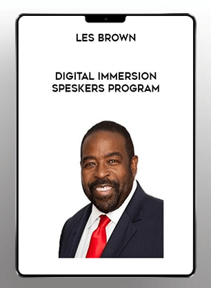 [Download Now] Les Brown - Digital Immersion Speakers Program