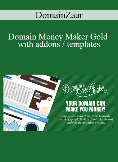 DomainZaar - Domain Money Maker Gold with addons / templates