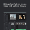 Editing short fashion promo video with DaVinci Resolve