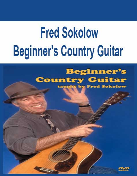 [Pre-Order] Fred Sokolow - Beginner's Country Guitar