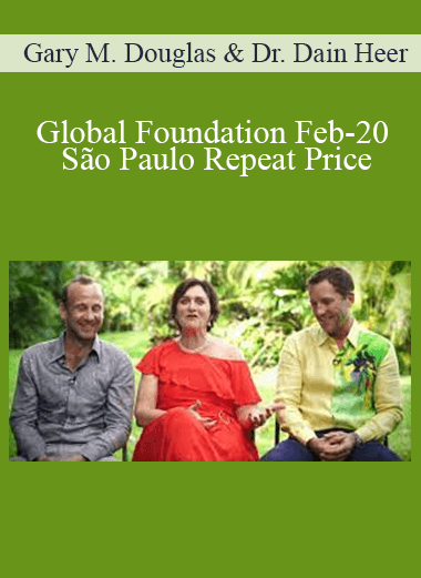 Gary M. Douglas & Dr. Dain Heer - Global Foundation Feb-20 São Paulo Repeat Price