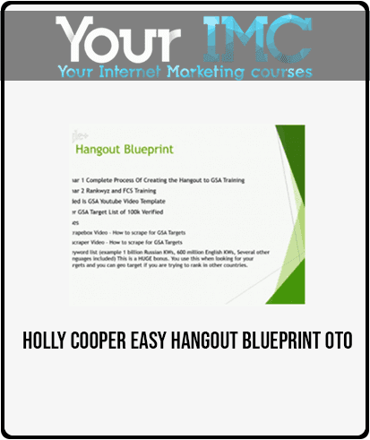 Holly Cooper Easy Hangout Blueprint OTO